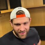 Leon Draisaitl on Tristan Jarry and his 1000th point