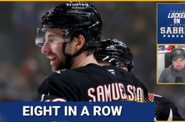 Mattias Samuelsson dominant season continues in Buffalo Sabres eighth straight win over Bruins