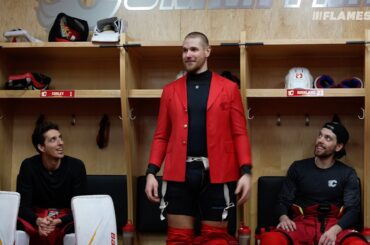 A big game for the Big Man! Klapka earns the Red Blazer after a monster night