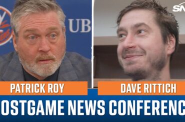 Patrick Roy and Dave Rittich on Islanders blanking Rangers 2-0