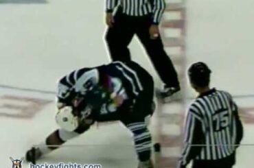 Eric Boulton vs Nathan Perrott Feb 14, 2004