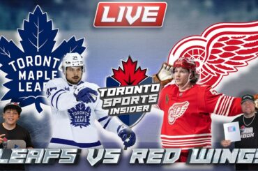 🔴 LIVE Toronto Maple Leafs vs Detroit Red Wings | NHL LIVE Stream Reaction & Play By Play
