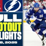 Montreal Canadiens vs. Tampa Bay Lightning | FULL Shootout Highlights - December 28, 2025.