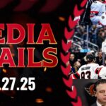 Drake Batherson, Jordan Spence, Stephen Halliday, Travis Green Postgame Media vs TOR