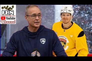 Paul Maurice: Matthew Tkachuk Is Back at Florida Panthers Practice