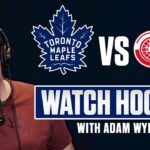 Toronto Maple Leafs vs Detroit Red Wings LIVE