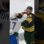 À ne pas inviter au même party de Noël : Josh Anderson et Tanner Jeannot! 👊🥊