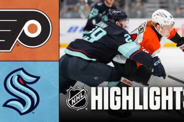 Flyers vs. Kraken | NHL Highlights | December 28, 2025