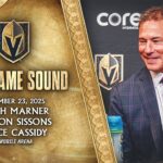 🎥 POSTGAME SOUND: Marner, Sissons & Cassidy