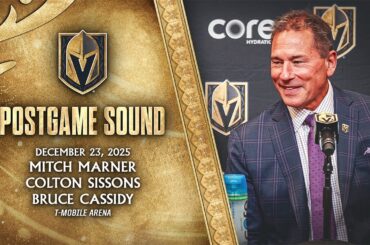 🎥 POSTGAME SOUND: Marner, Sissons & Cassidy