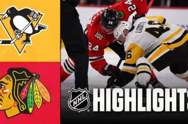 Penguins vs. Blackhawks | NHL Highlights | December 28, 2025