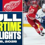 Toronto Maple Leafs at Detroit Red Wings | FULL Overtime Highlights - December 28, 2025