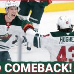 CLUTCH MOMENT: Matt Boldy Mats Zuccarello & Kirill Kaprizov LEAD Wild to Dramatic OT WIN vs Jets!