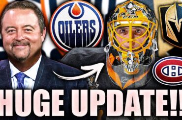 PIERRE LEBRUN DROPS A HUGE UPDATE ON MARC-ANDRE FLEURY: NHL RETURN COMING? OILERS, VEGAS, HABS?