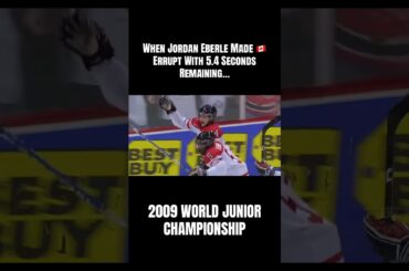 JORDAN EBERLE CAN YOU BELIEVE IT!? #shorts #hockey #canada