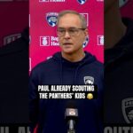 Paul knows these kids are going to be dominant on the ice 😂