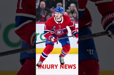 Montreal Canadiens Jake Evans Injury News #montrealcanadiens #nhlnews #jakeevans