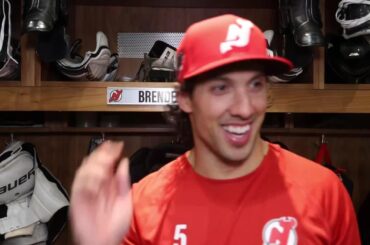 Dillon, Luke and Keefe before Dillon's 1000th game