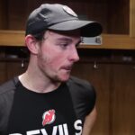 White, Mercer, Keefe talk with the media after practice