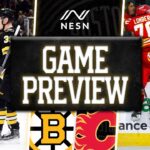 Boston Bruins vs. Calgary Flames | Game Preview | 12/29/2025