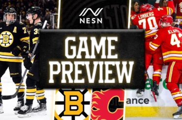 Boston Bruins vs. Calgary Flames | Game Preview | 12/29/2025