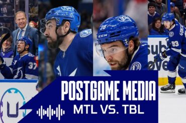 Postgame Media vs MTL | Cooper, Paul, Hagel, Goncalves