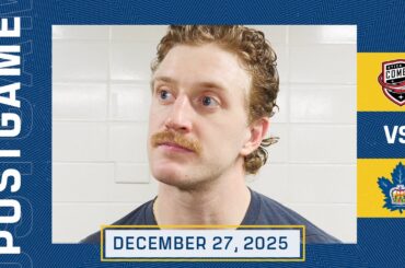 Michael Pezzetta | Post Game vs Utica Comets | December 27, 2025
