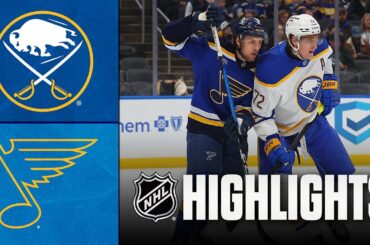Sabres vs. Blues | NHL Highlights | December 29, 2025