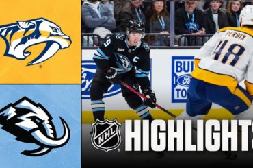 Predators vs. Mammoth | NHL Highlights | December 29, 2025