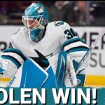 Macklin Celebrini and Yaroslav Askarov DRAG San Jose Sharks to Win Over Anaheim Ducks!