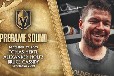 🎥 PREGAME SOUND: Hertl, Holtz & Cassidy