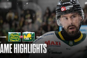 Björklöven vs. Östersund | Highlights 27/12