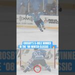 Sidney Crosby’s shootout winner in the 2008 #WinterClassic was a BEAUTY ❄️😮‍💨