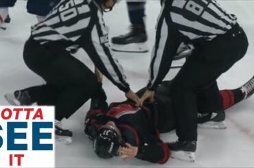 GOTTA SEE IT: Alex Ovechkin Throws Knockout Punch On Andrei Svechnikov