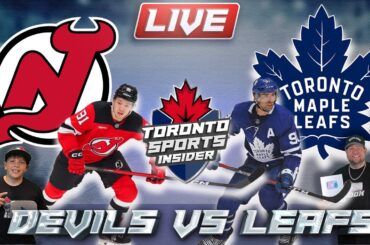 🔴 LIVE New Jersey Devils vs Toronto Maple Leafs | NHL LIVE Stream Reaction & Play By Play