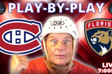 CANADIENS vs PANTHERS LIVE! 🚨 Samuel Montembeault is BACK! | Play-by-Play & Reaction