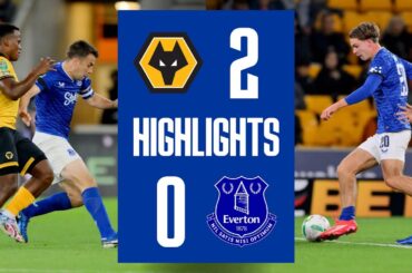 WOLVES 2-0 EVERTON | Carabao Cup highlights