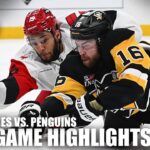 Carolina Hurricanes vs. Pittsburgh Penguins | Full Game Highlights | ESPN NHL