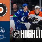 Flyers vs. Canucks | NHL Highlights | December 30, 2025