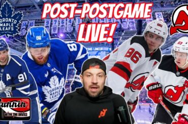 NJ Devils vs. Toronto Maple Leafs Post-Postgame LIVE! 12/30/25 DEVILS GET CRUSHED 4-0!