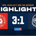 Highlights | HC Oceláři Třinec vs. Rytíři Kladno 3:1 | 28.12.2025