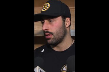 Jonathan Aspirot on His Third Period-Ending Penalty