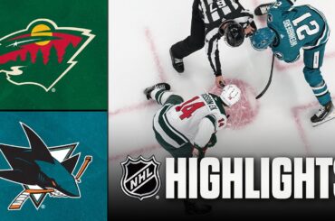 Wild vs. Sharks | NHL Highlights | December 31, 2025