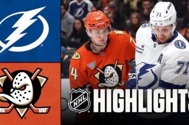 Lightning vs. Ducks | NHL Highlights | December 31, 2025