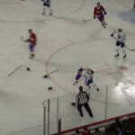 Laval Rocket's Michael Pezzetta and Toronto Marlies' Richard Clune get into a fight 12/28/19