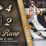 HIGHLIGHTS | Nashville Predators 4, Vegas Golden Knights 2 | Dec. 31, 2025