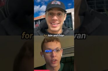 Evan Rodrigues ESCAPES Serious Injury After Scary Play