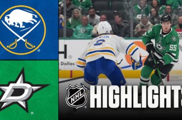 Sabres vs. Stars | NHL Highlights | December 31, 2025