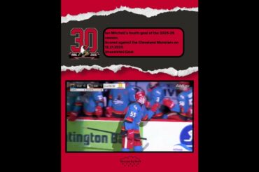 Ian Mitchell's Fourth Goal of the 2025-26 Season for the Grand Rapids Griffins