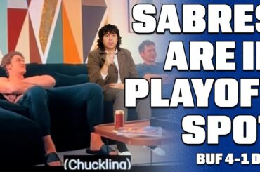 Buffalo Sabres win TENTH straight game, in playoff spot going into 2026 | Sabres 4 Stars 1